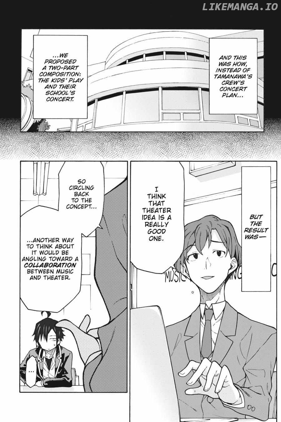 Yahari Ore no Seishun Love Come wa Machigatteiru @comic Chapter 69 - page 18