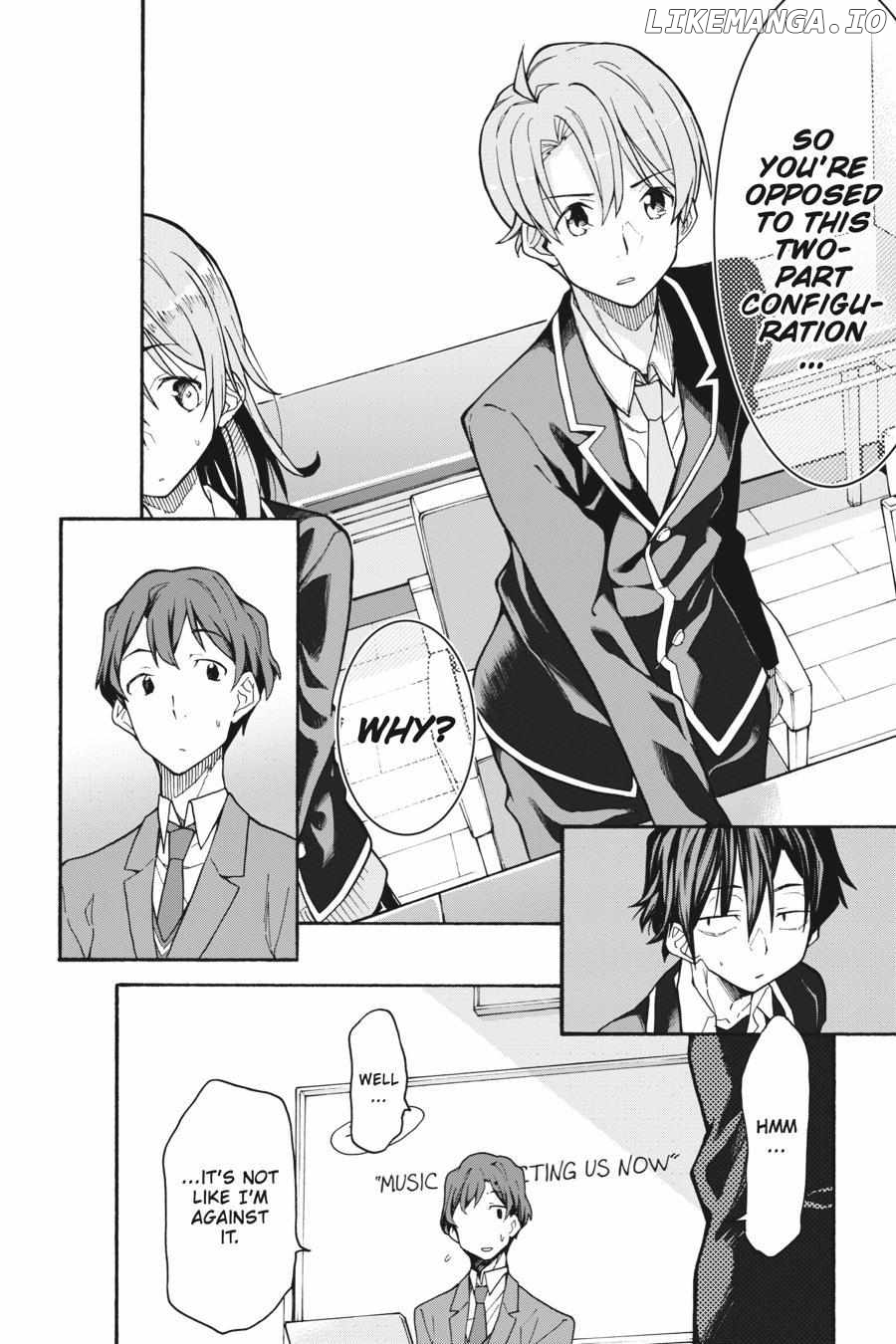 Yahari Ore no Seishun Love Come wa Machigatteiru @comic Chapter 69 - page 20