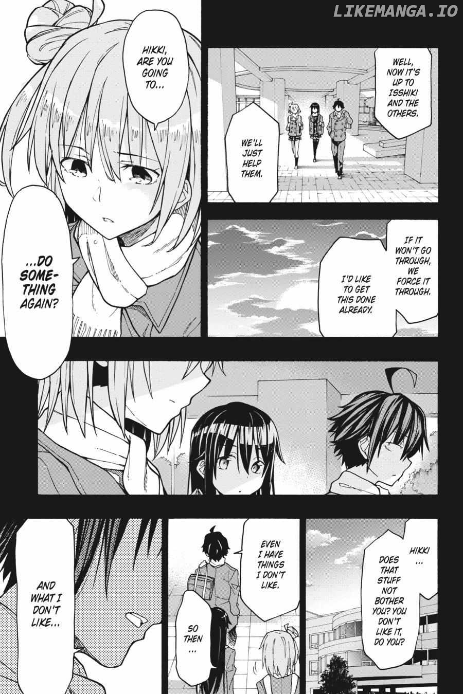 Yahari Ore no Seishun Love Come wa Machigatteiru @comic Chapter 69 - page 23