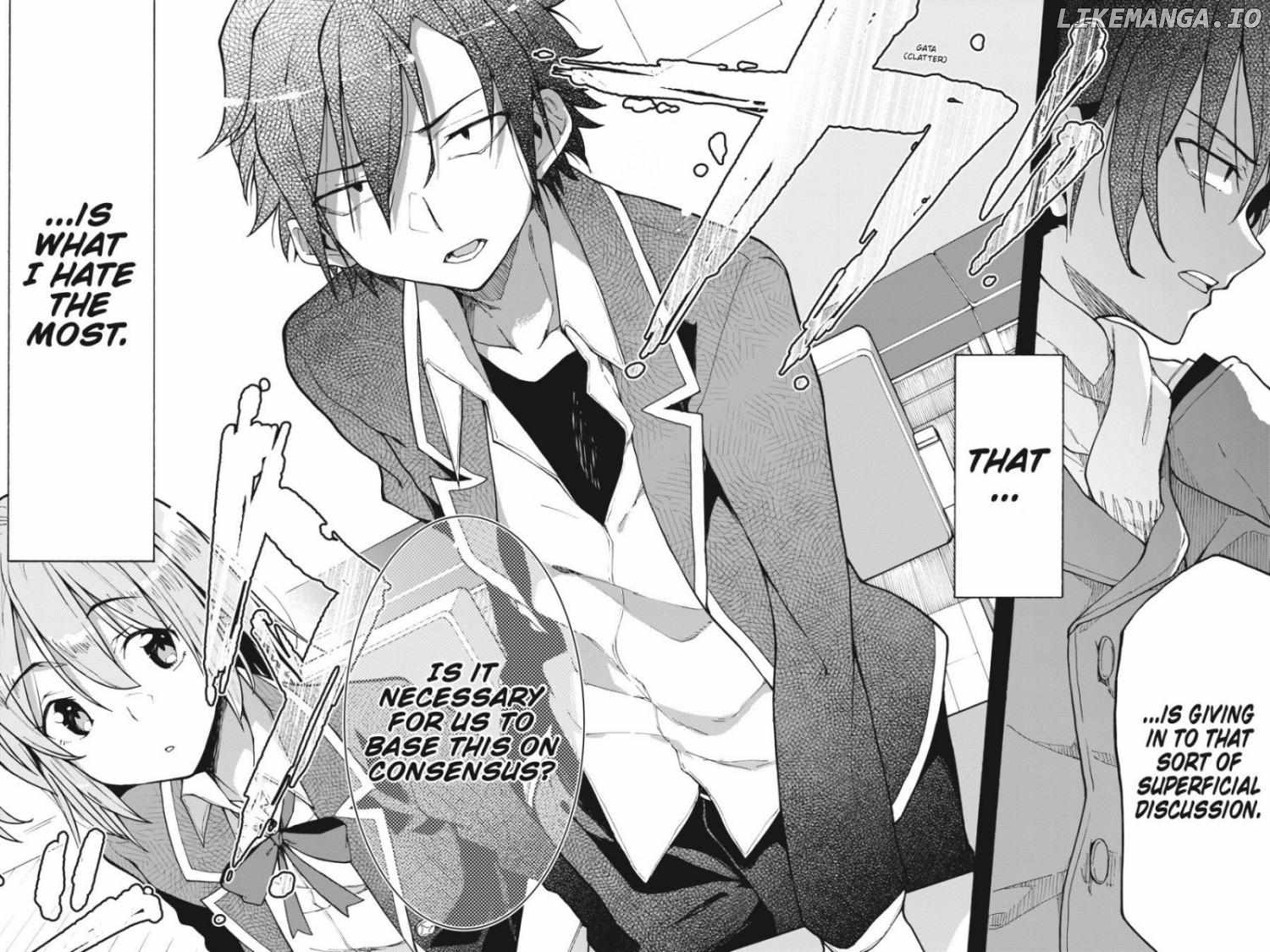 Yahari Ore no Seishun Love Come wa Machigatteiru @comic Chapter 69 - page 24