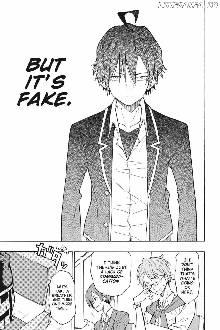 Yahari Ore no Seishun Love Come wa Machigatteiru @comic Chapter 69 - page 28