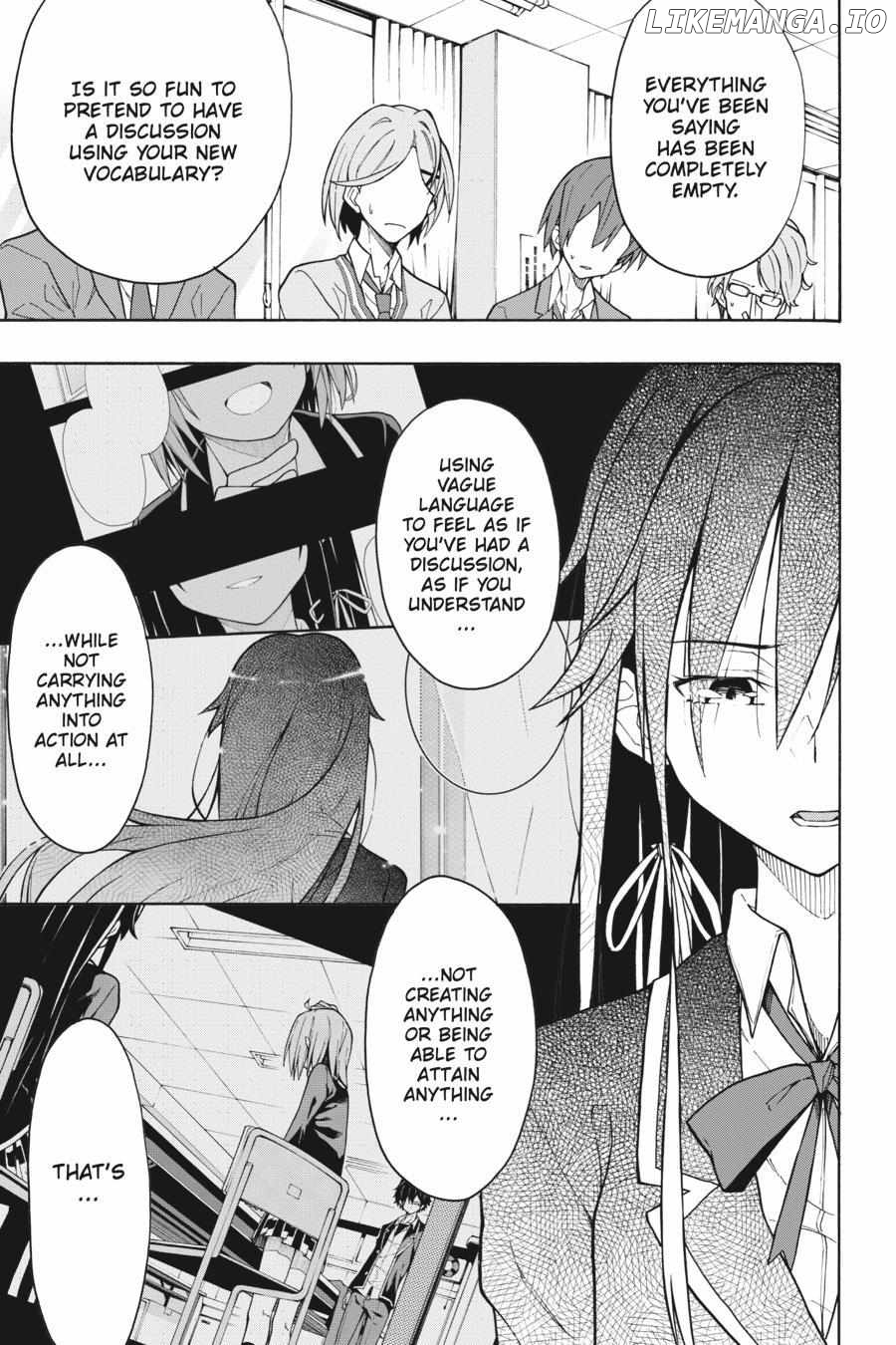 Yahari Ore no Seishun Love Come wa Machigatteiru @comic Chapter 69 - page 30