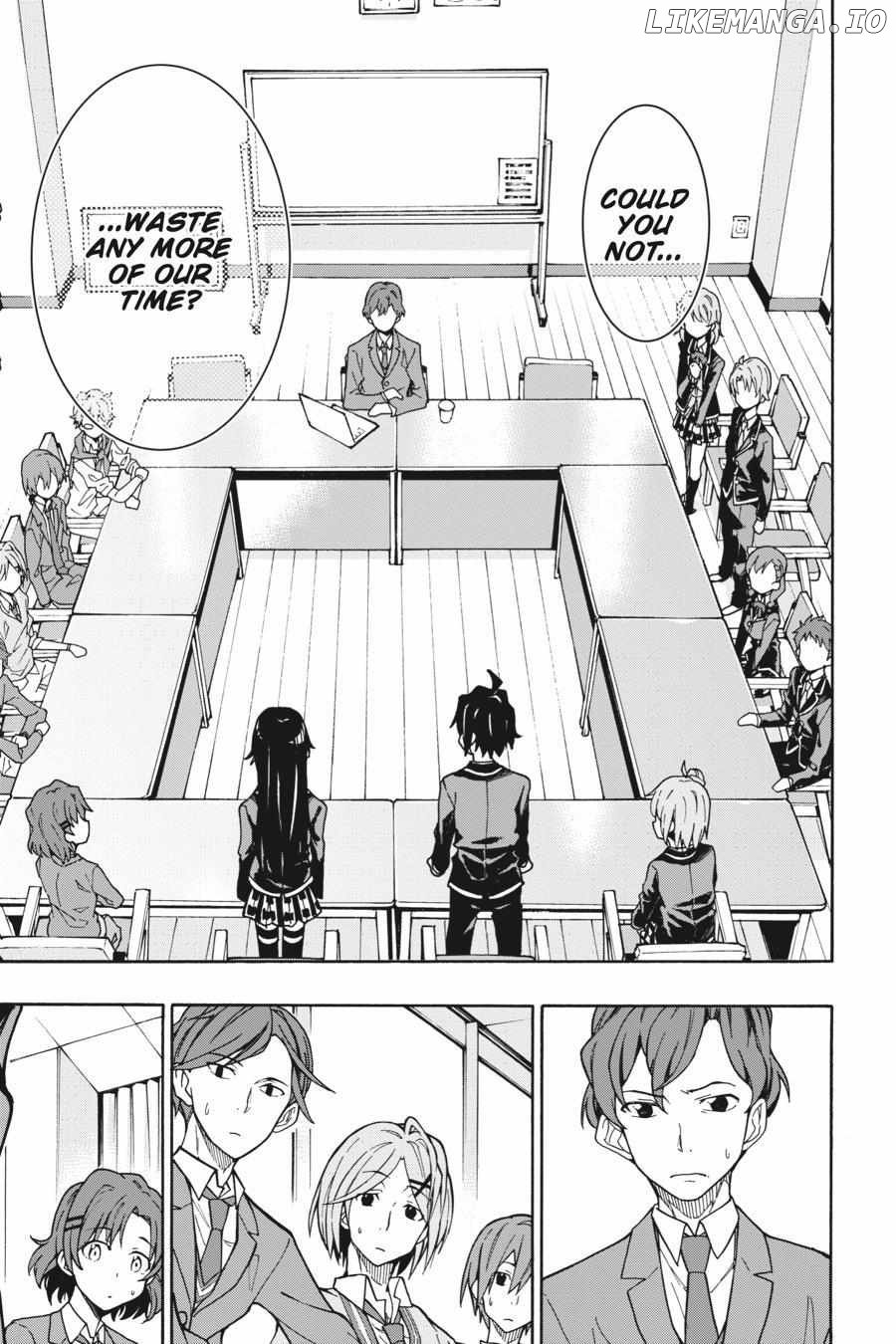 Yahari Ore no Seishun Love Come wa Machigatteiru @comic Chapter 69 - page 32