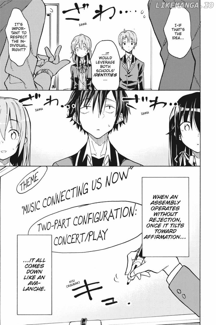 Yahari Ore no Seishun Love Come wa Machigatteiru @comic Chapter 69 - page 34
