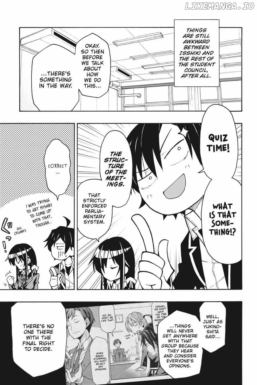 Yahari Ore no Seishun Love Come wa Machigatteiru @comic Chapter 69 - page 7