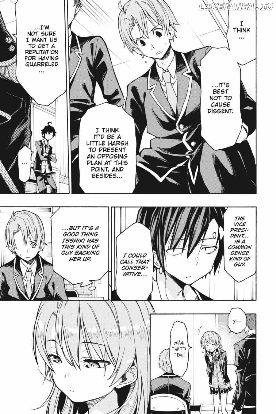 Yahari Ore no Seishun Love Come wa Machigatteiru @comic Chapter 69 - page 9