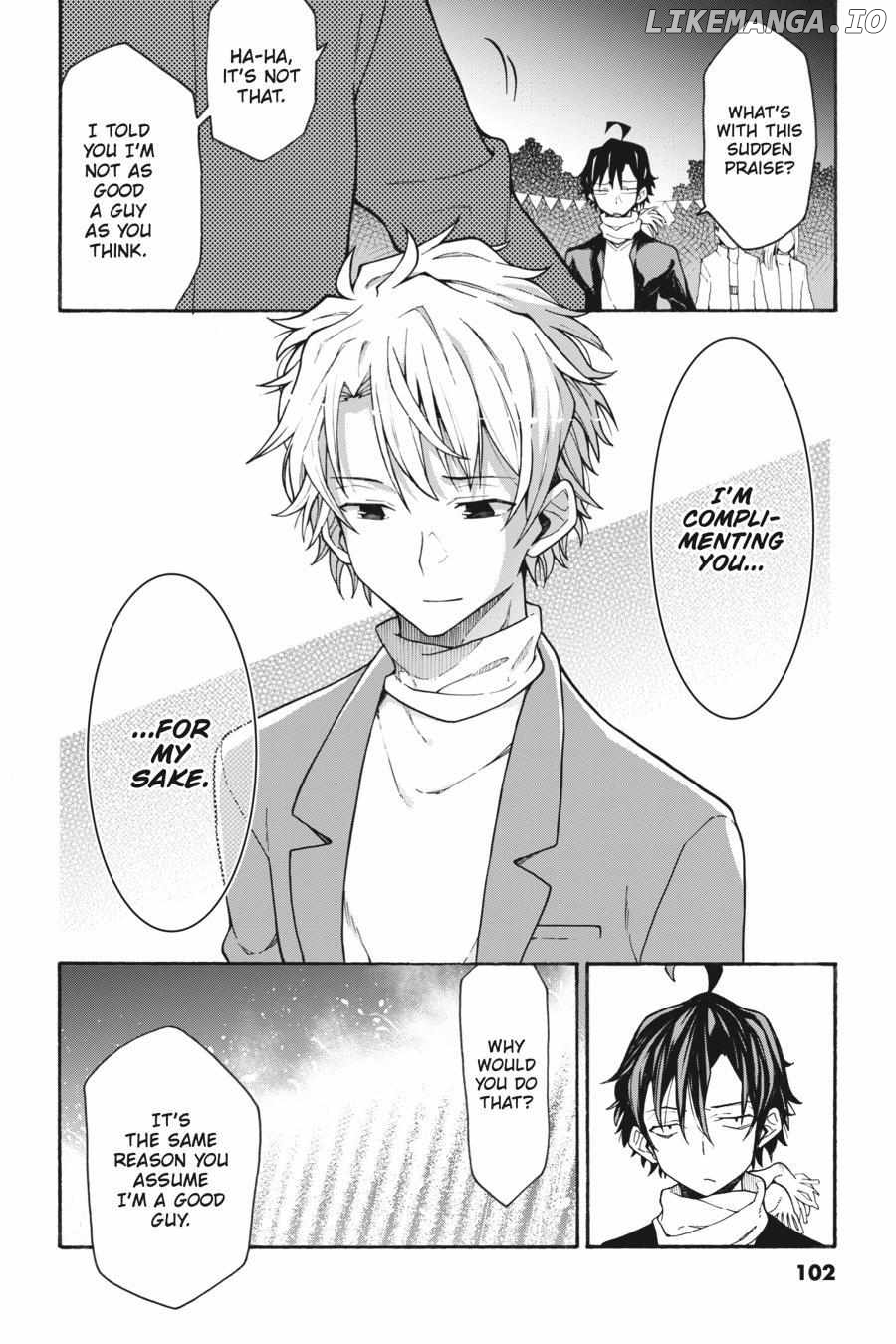 Yahari Ore no Seishun Love Come wa Machigatteiru @comic Chapter 68 - page 12