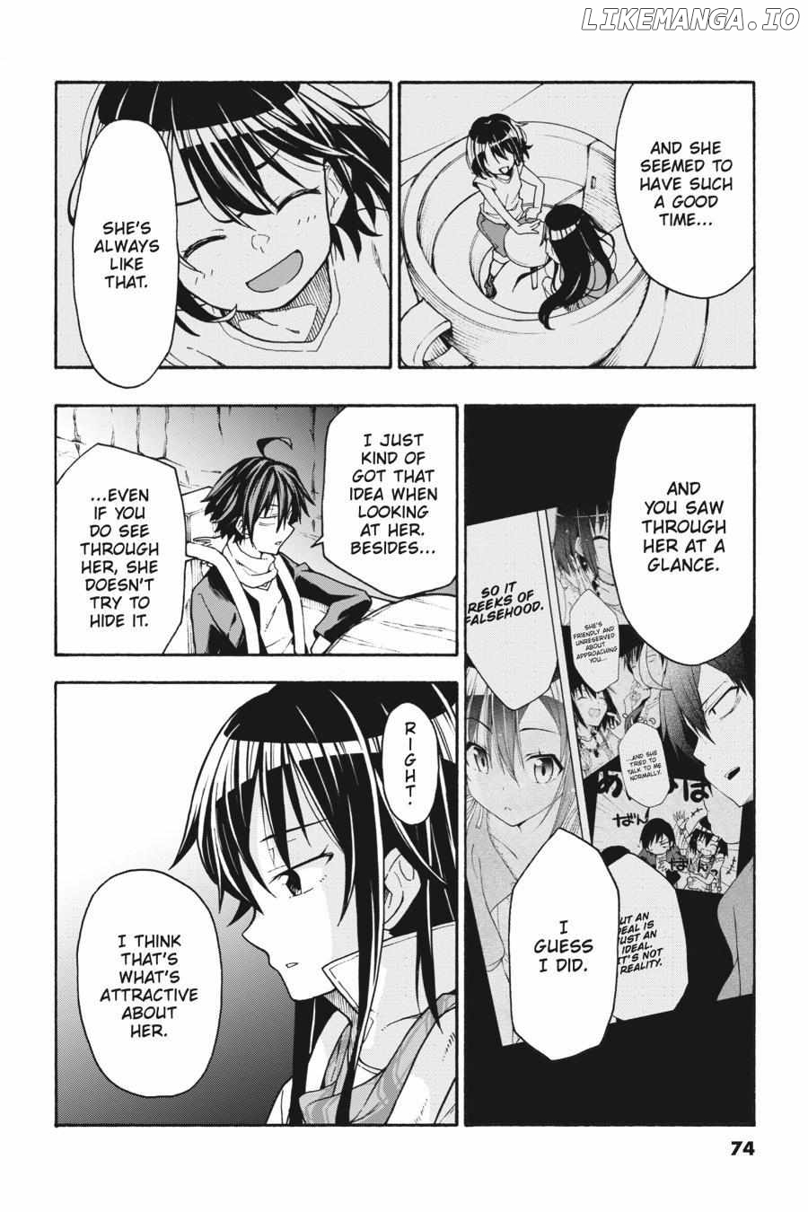 Yahari Ore no Seishun Love Come wa Machigatteiru @comic Chapter 67 - page 14