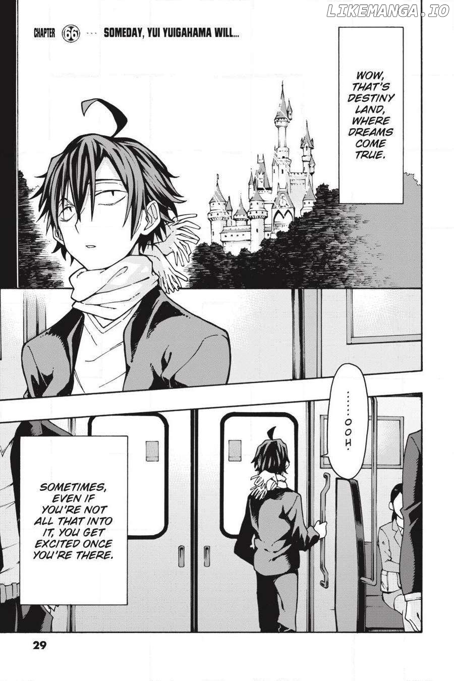 Yahari Ore no Seishun Love Come wa Machigatteiru @comic Chapter 66 - page 1