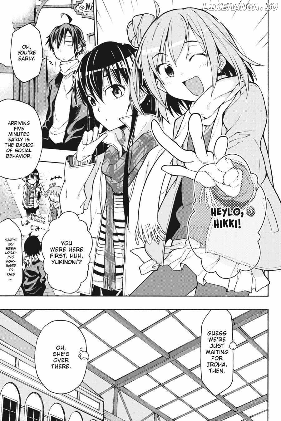 Yahari Ore no Seishun Love Come wa Machigatteiru @comic Chapter 66 - page 3
