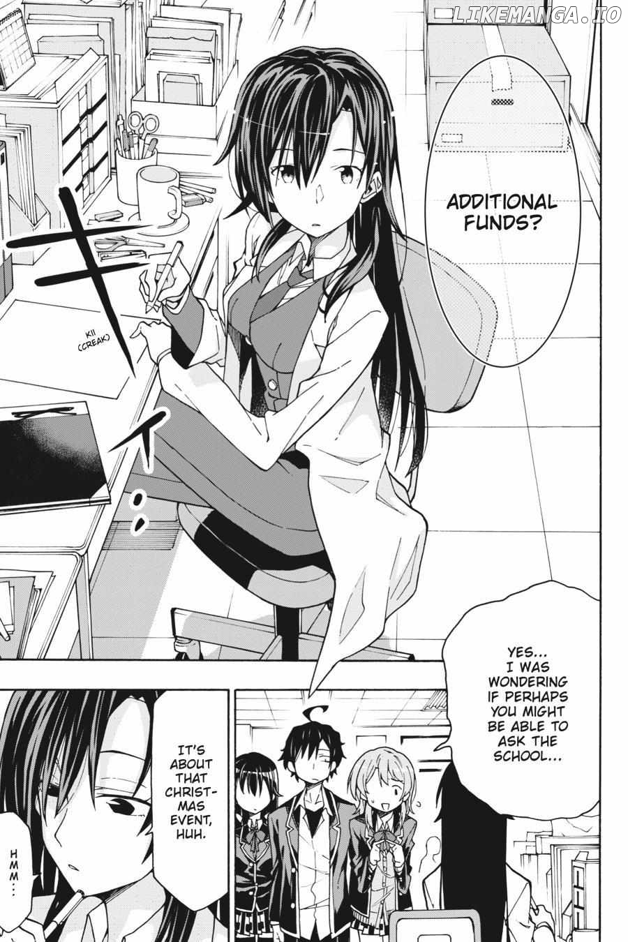 Yahari Ore no Seishun Love Come wa Machigatteiru @comic Chapter 65 - page 11