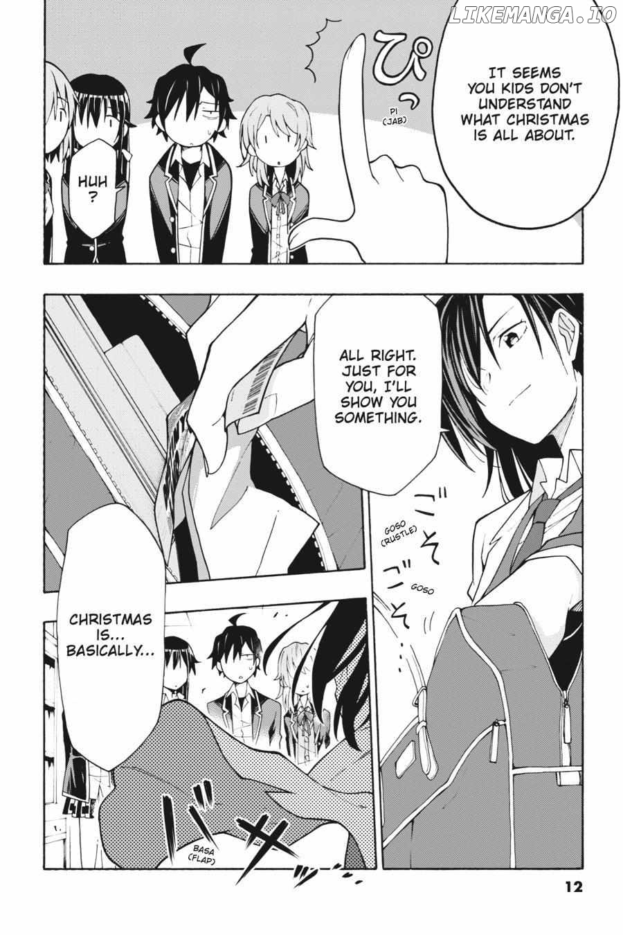 Yahari Ore no Seishun Love Come wa Machigatteiru @comic Chapter 65 - page 12