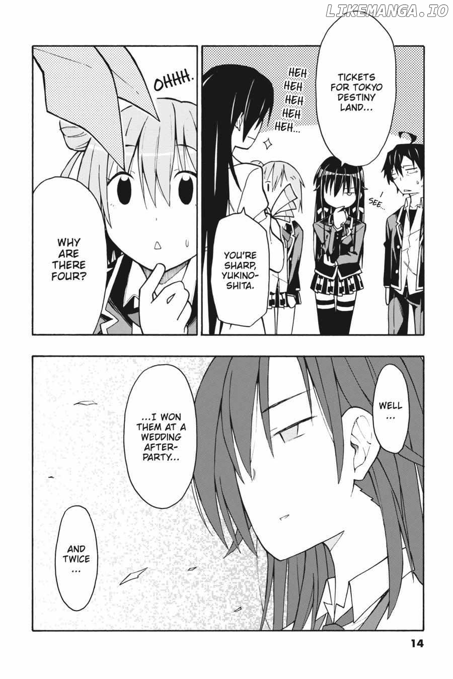 Yahari Ore no Seishun Love Come wa Machigatteiru @comic Chapter 65 - page 14