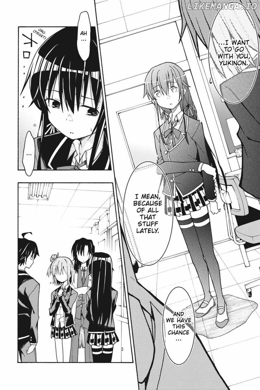 Yahari Ore no Seishun Love Come wa Machigatteiru @comic Chapter 65 - page 18