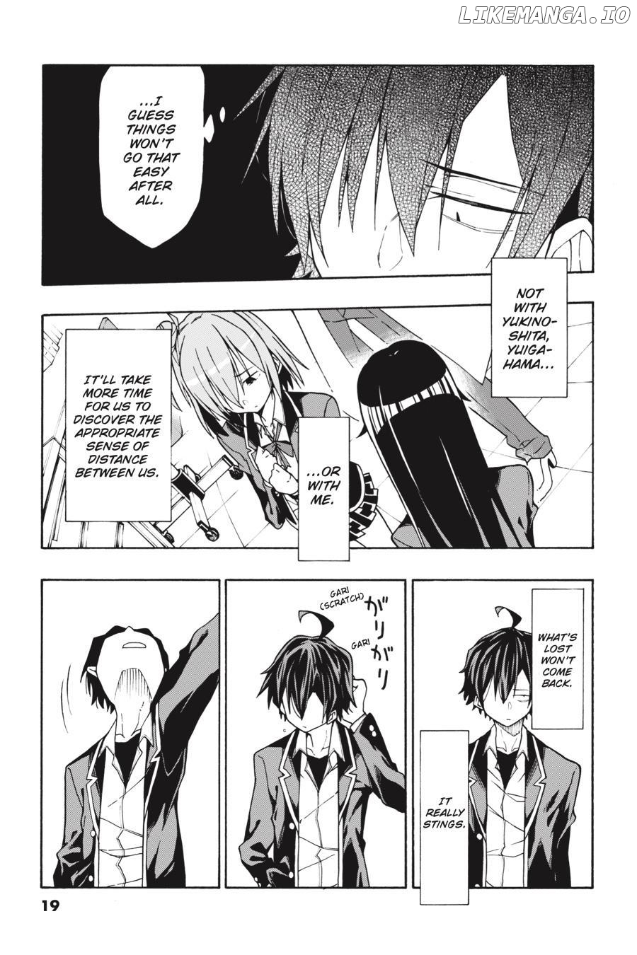 Yahari Ore no Seishun Love Come wa Machigatteiru @comic Chapter 65 - page 19
