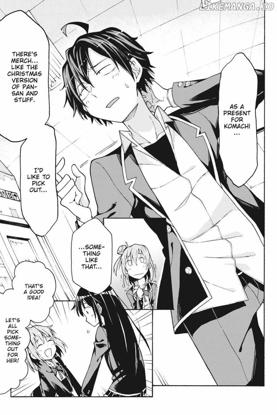 Yahari Ore no Seishun Love Come wa Machigatteiru @comic Chapter 65 - page 21