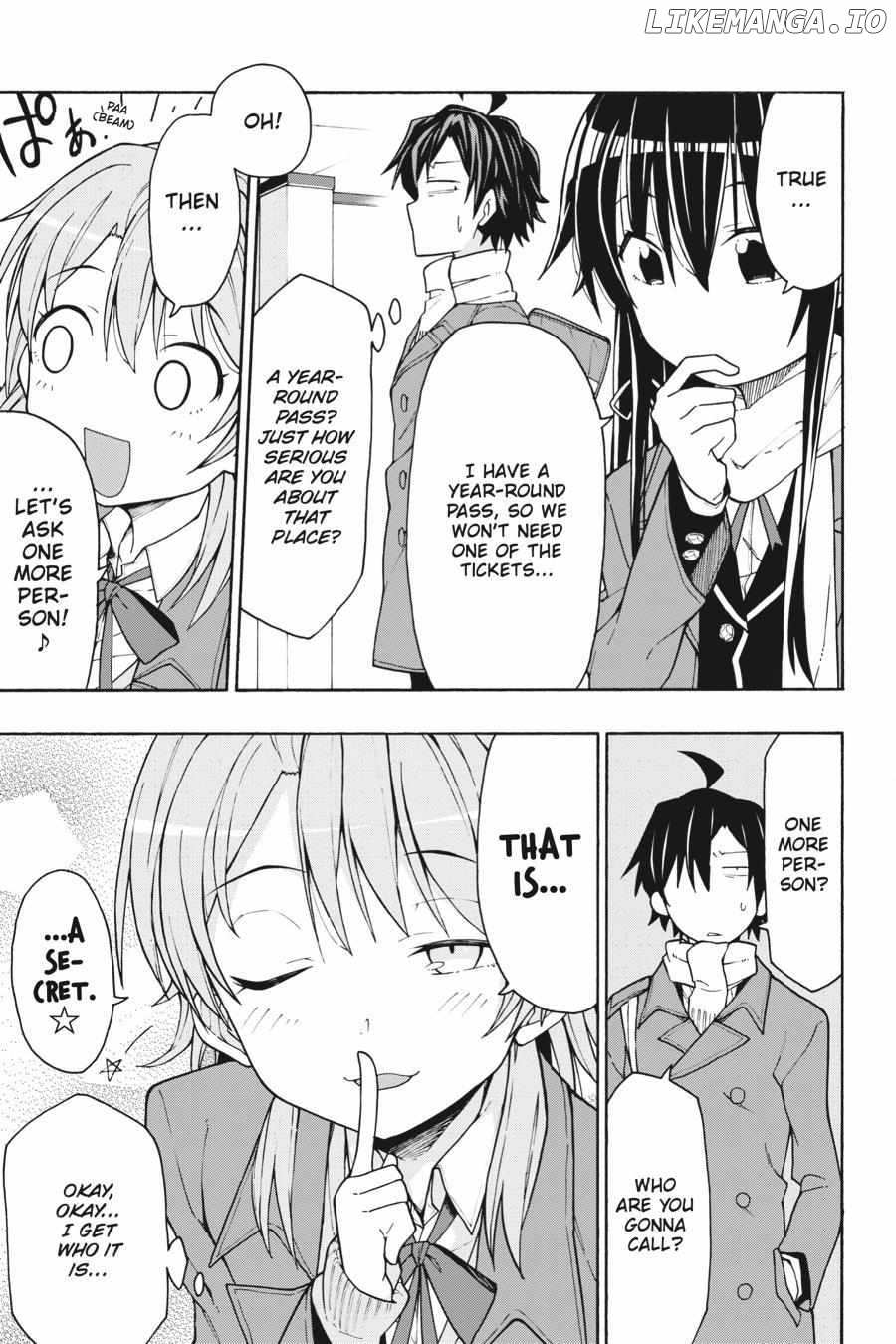 Yahari Ore no Seishun Love Come wa Machigatteiru @comic Chapter 65 - page 25