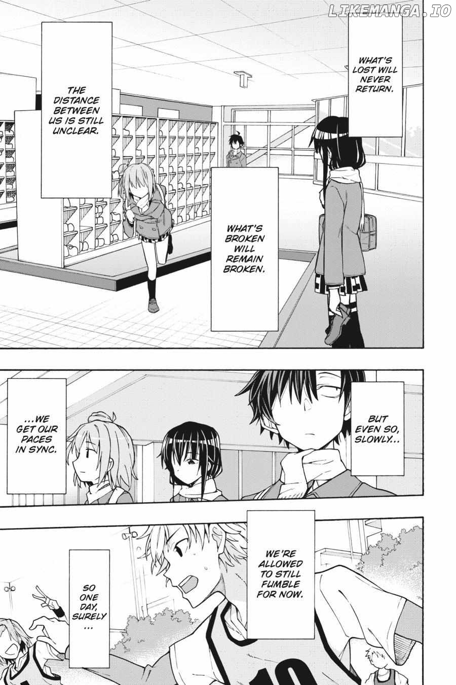 Yahari Ore no Seishun Love Come wa Machigatteiru @comic Chapter 65 - page 27