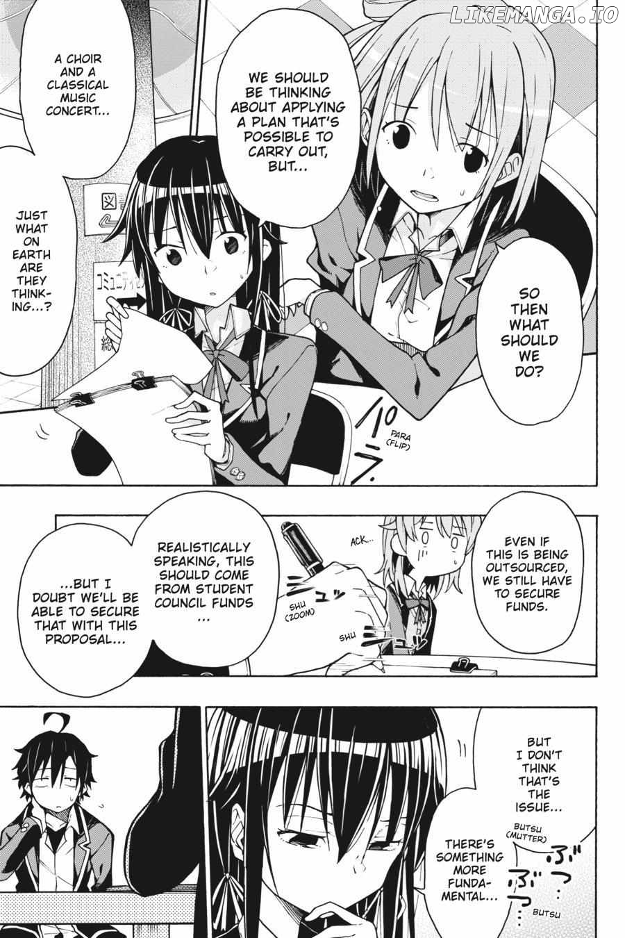 Yahari Ore no Seishun Love Come wa Machigatteiru @comic Chapter 65 - page 7
