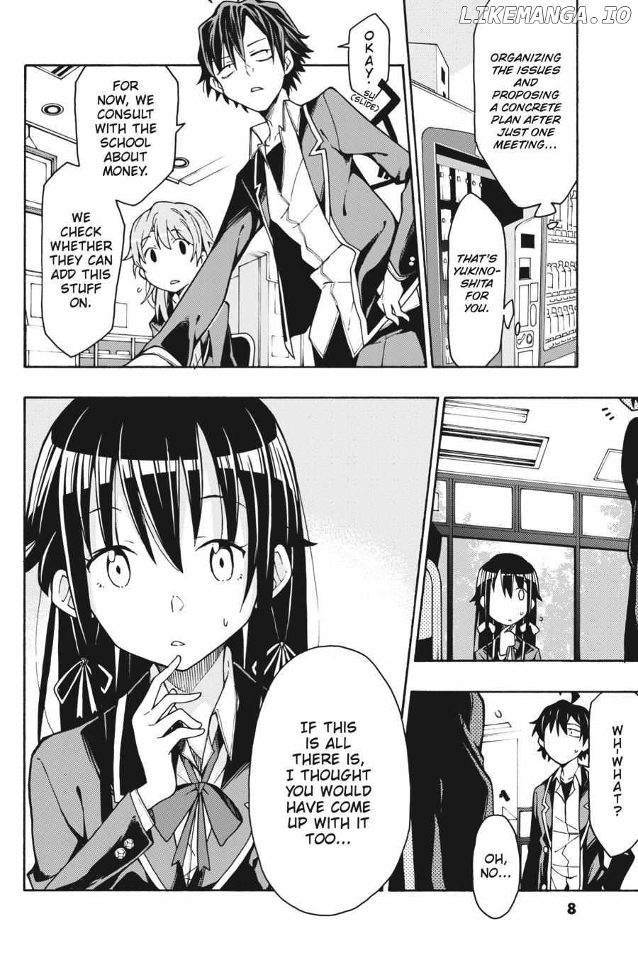 Yahari Ore no Seishun Love Come wa Machigatteiru @comic Chapter 65 - page 8