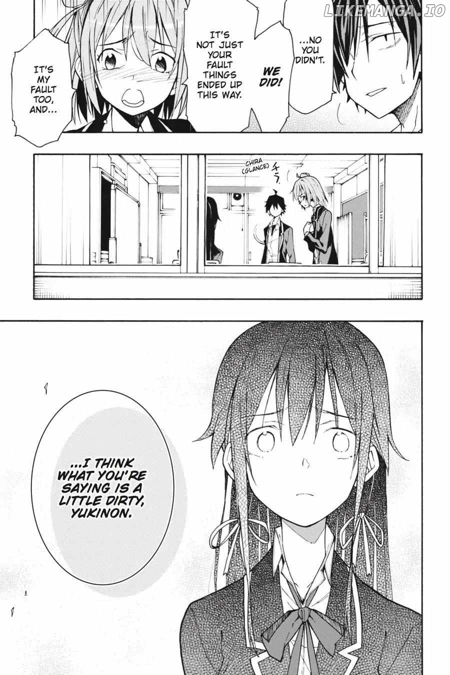 Yahari Ore no Seishun Love Come wa Machigatteiru @comic Chapter 64 - page 9