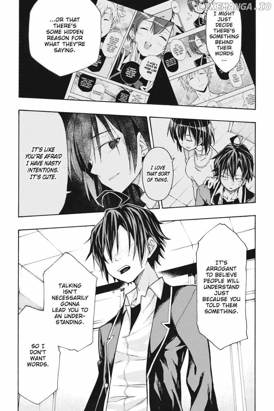 Yahari Ore no Seishun Love Come wa Machigatteiru @comic Chapter 64 - page 12