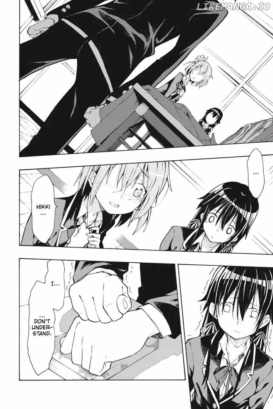 Yahari Ore no Seishun Love Come wa Machigatteiru @comic Chapter 64 - page 17