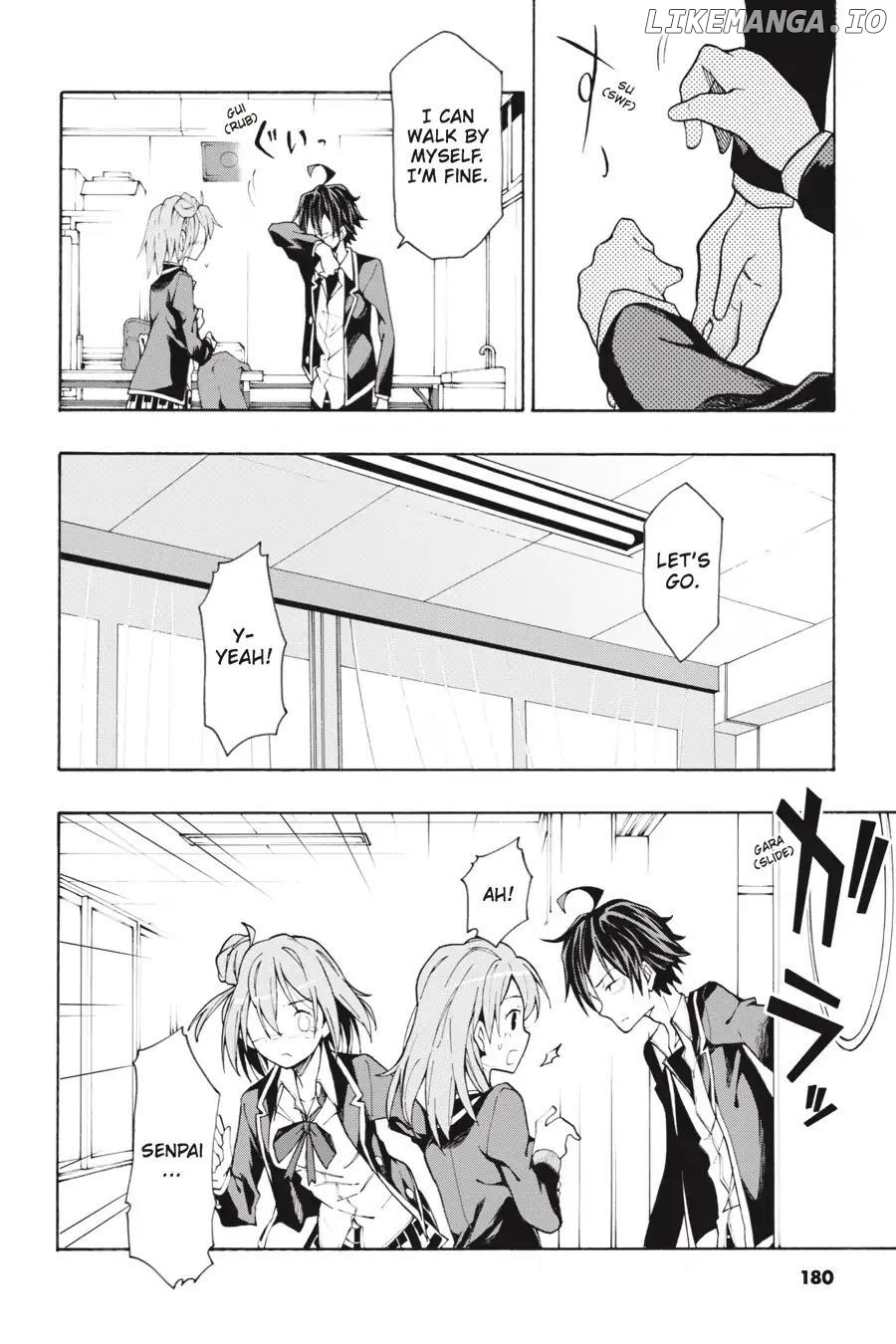 Yahari Ore no Seishun Love Come wa Machigatteiru @comic Chapter 64 - page 21