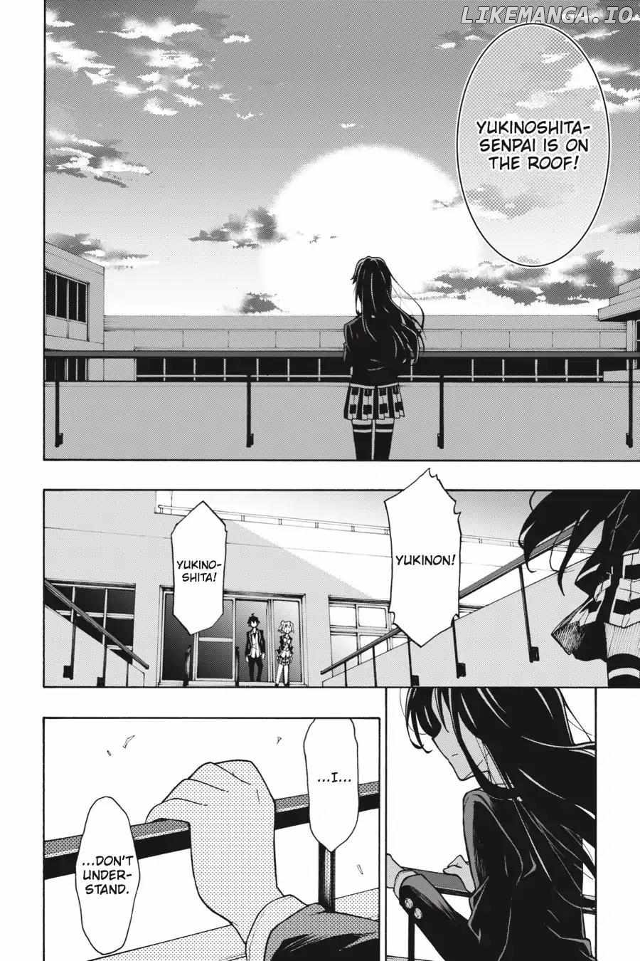 Yahari Ore no Seishun Love Come wa Machigatteiru @comic Chapter 64 - page 23