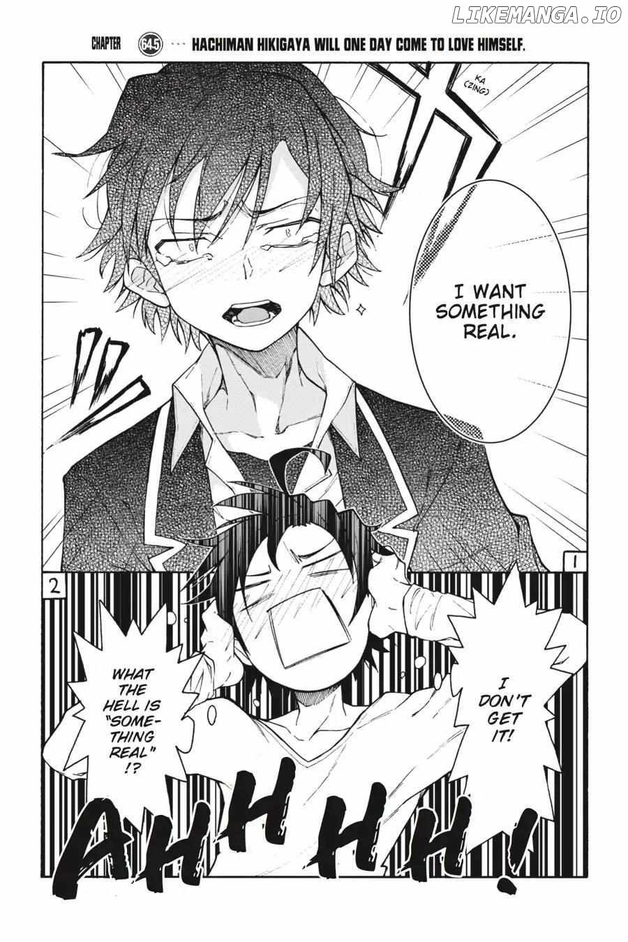 Yahari Ore no Seishun Love Come wa Machigatteiru @comic Chapter 64 - page 30