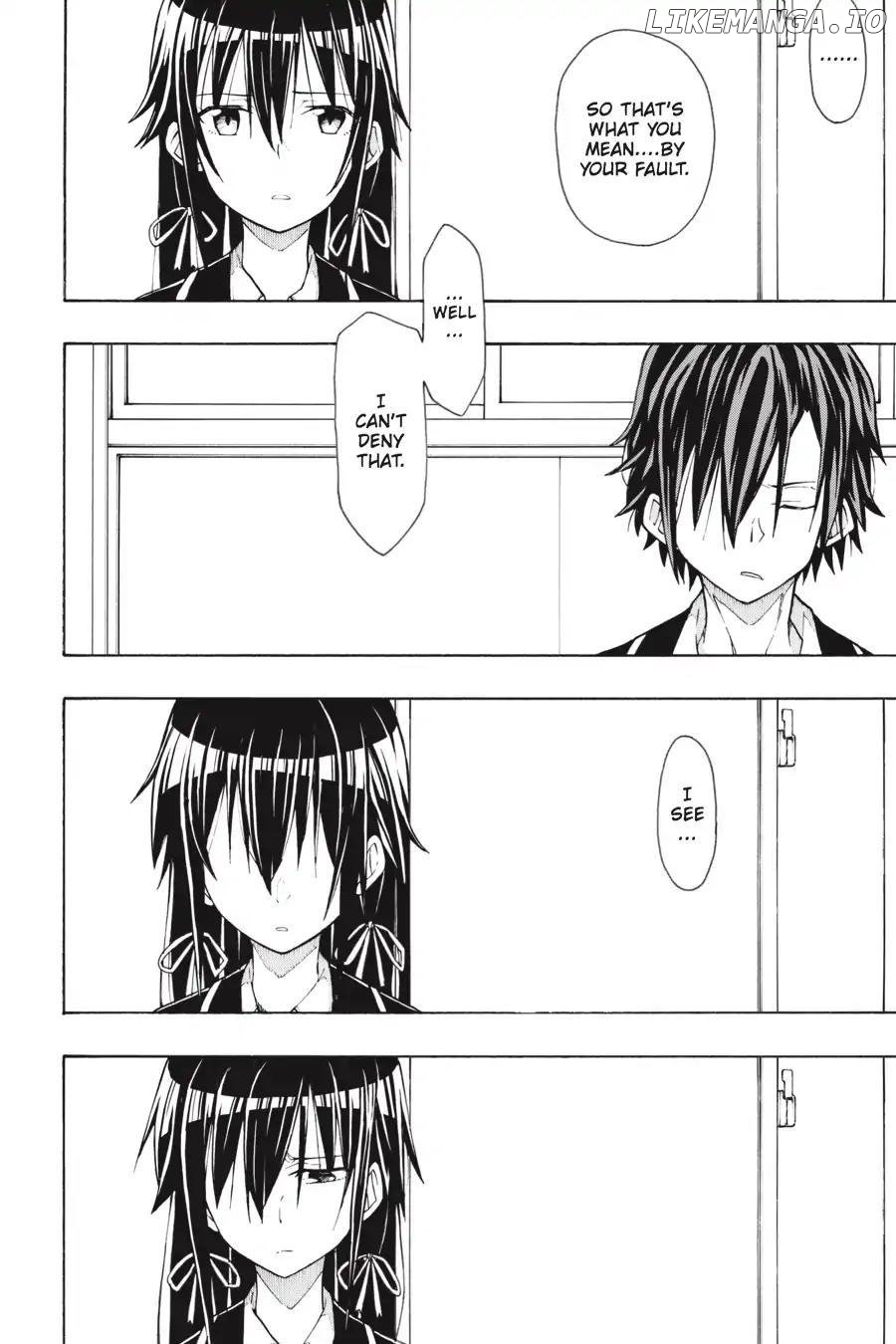 Yahari Ore no Seishun Love Come wa Machigatteiru @comic Chapter 64 - page 6