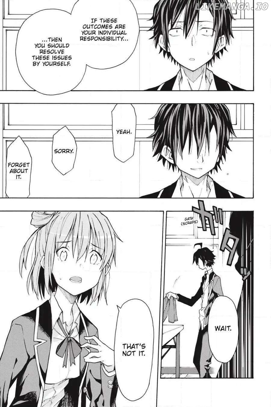 Yahari Ore no Seishun Love Come wa Machigatteiru @comic Chapter 64 - page 7