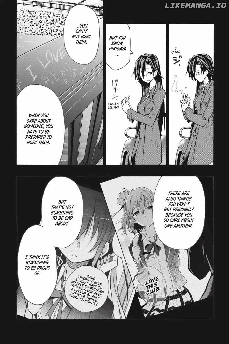 Yahari Ore no Seishun Love Come wa Machigatteiru @comic Chapter 63 - page 10