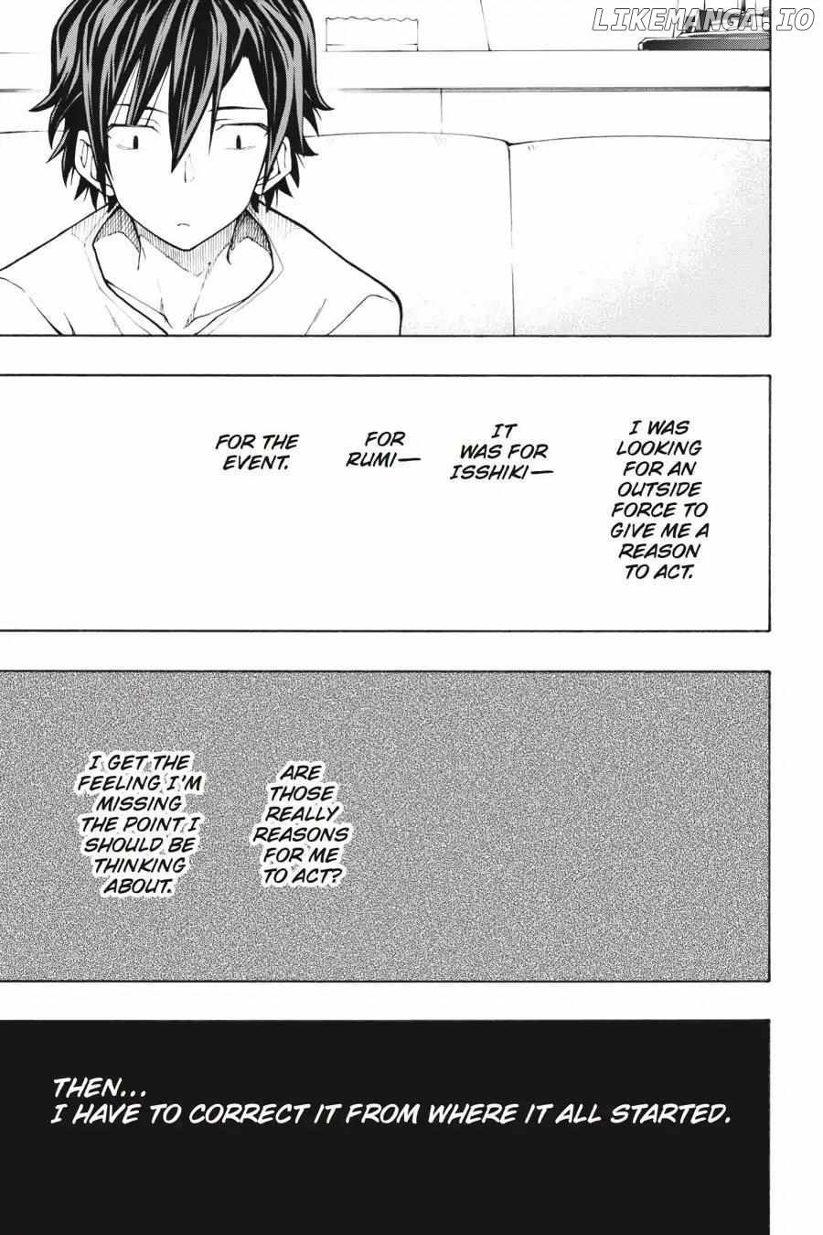 Yahari Ore no Seishun Love Come wa Machigatteiru @comic Chapter 63 - page 13