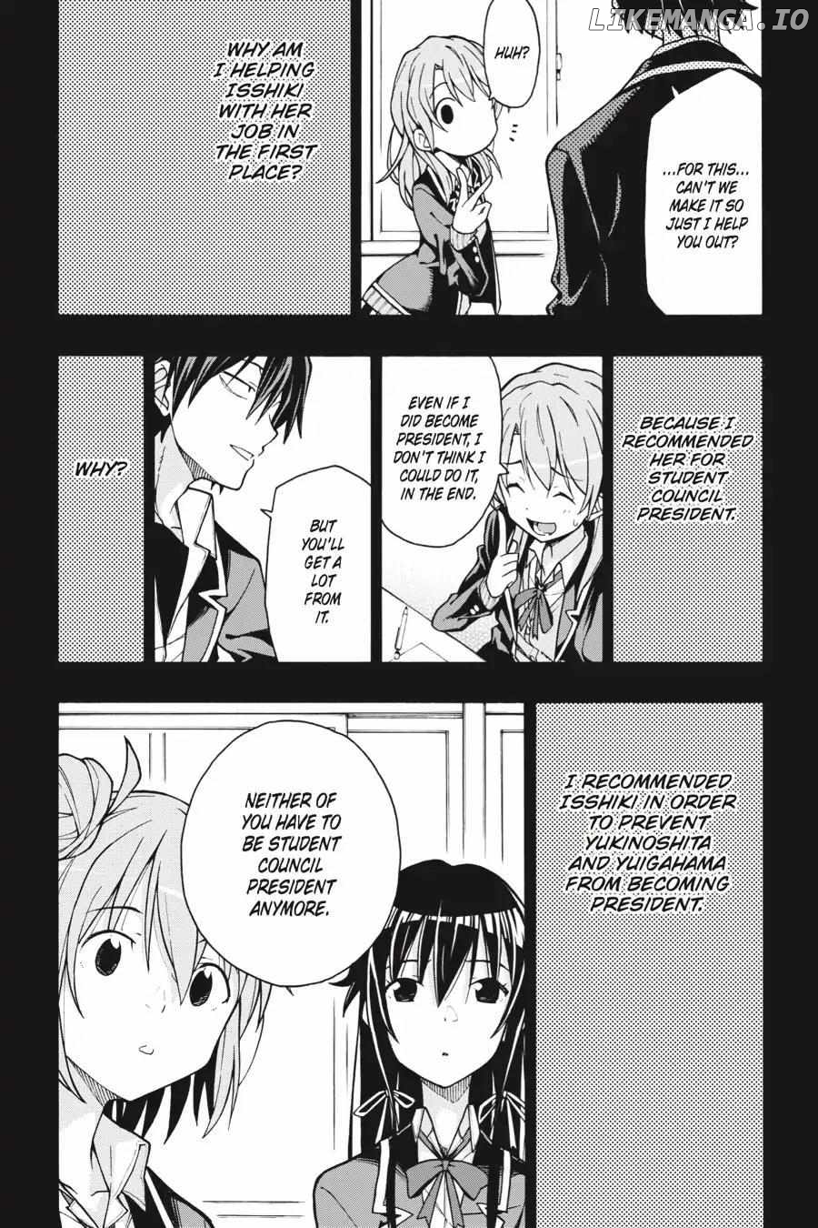 Yahari Ore no Seishun Love Come wa Machigatteiru @comic Chapter 63 - page 14