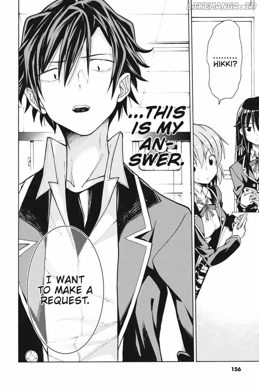 Yahari Ore no Seishun Love Come wa Machigatteiru @comic Chapter 63 - page 29