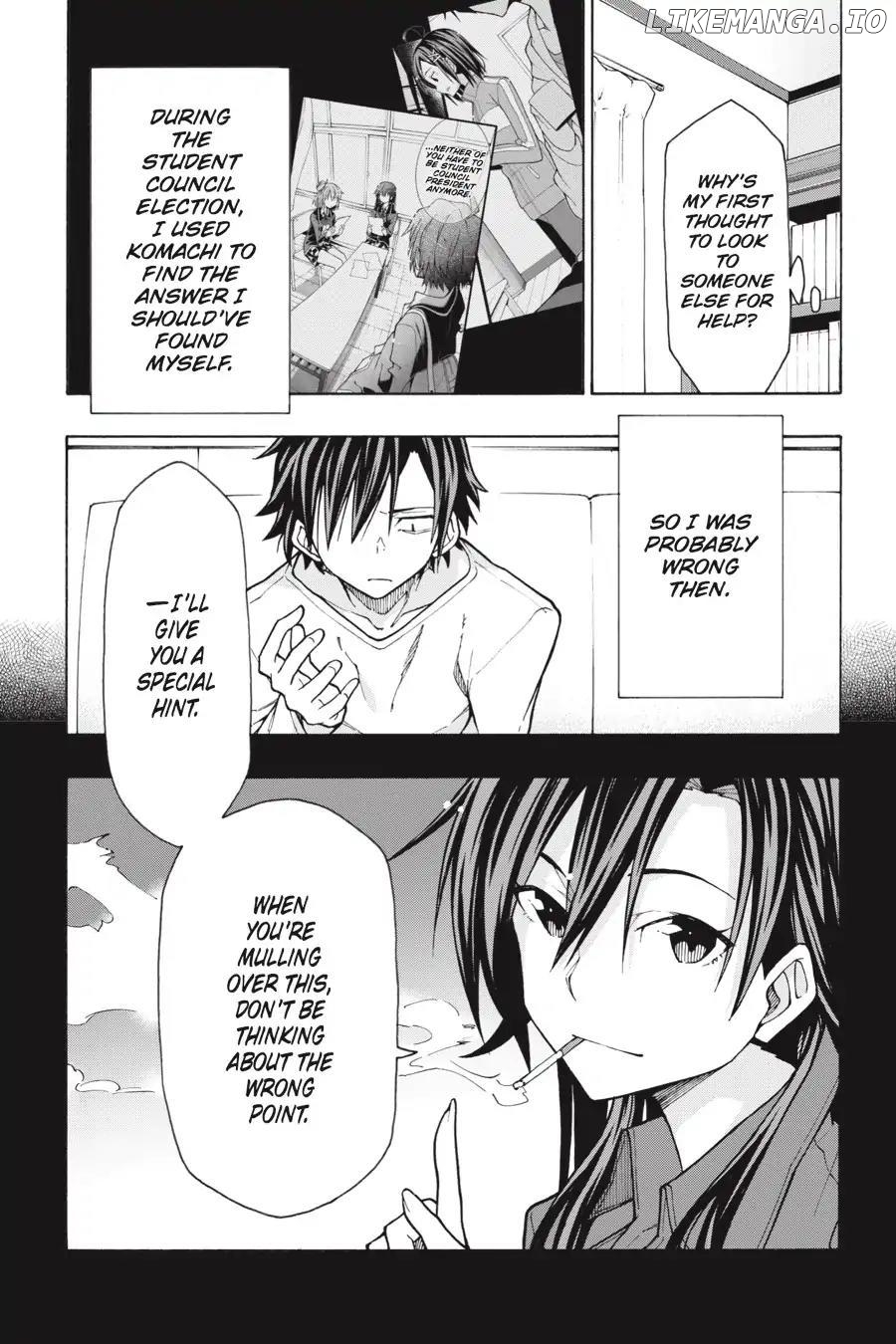 Yahari Ore no Seishun Love Come wa Machigatteiru @comic Chapter 63 - page 7
