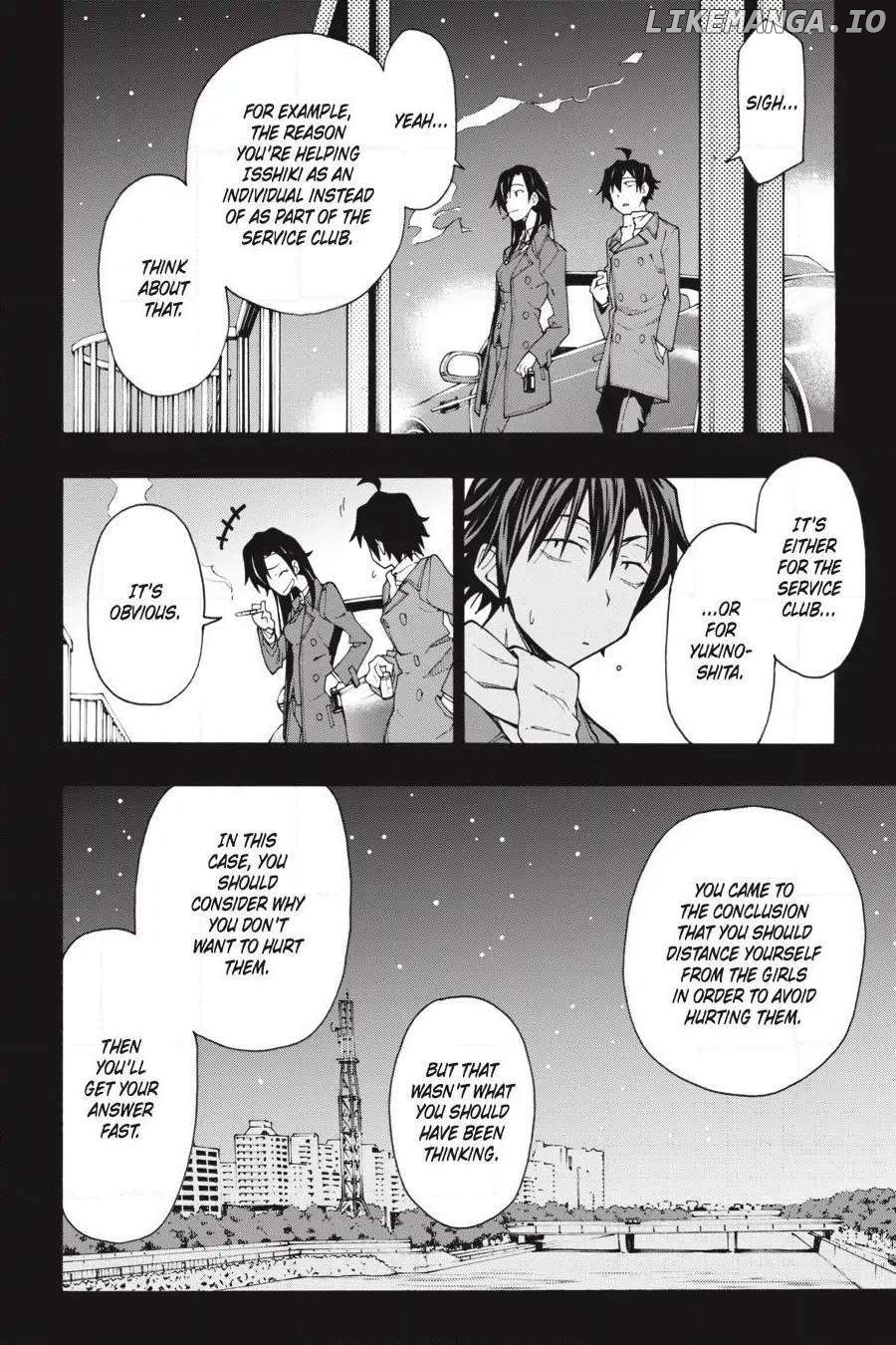 Yahari Ore no Seishun Love Come wa Machigatteiru @comic Chapter 63 - page 8