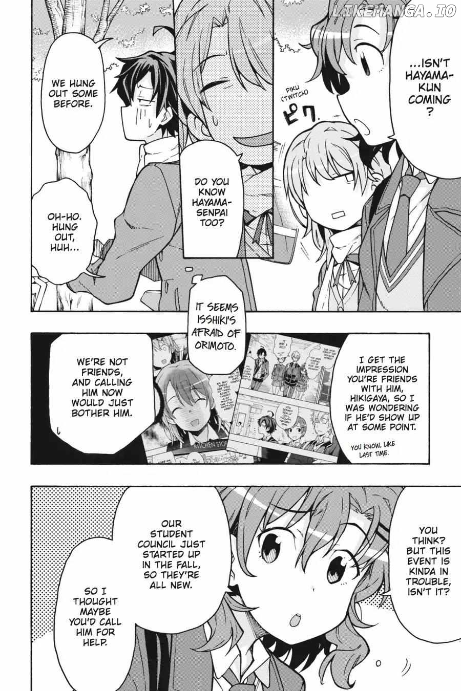 Yahari Ore no Seishun Love Come wa Machigatteiru @comic Chapter 62 - page 10