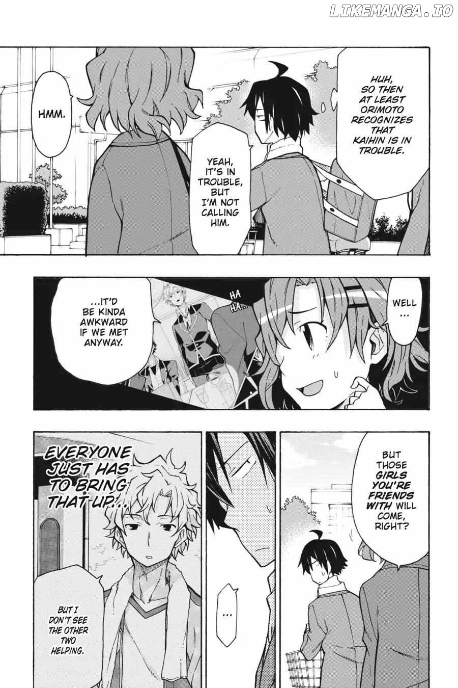 Yahari Ore no Seishun Love Come wa Machigatteiru @comic Chapter 62 - page 11
