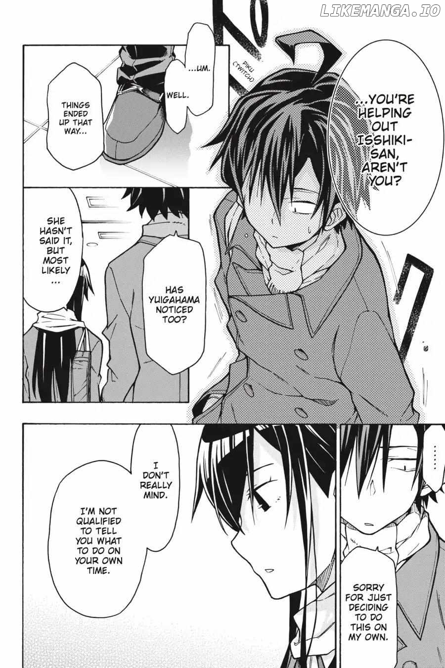 Yahari Ore no Seishun Love Come wa Machigatteiru @comic Chapter 62 - page 16