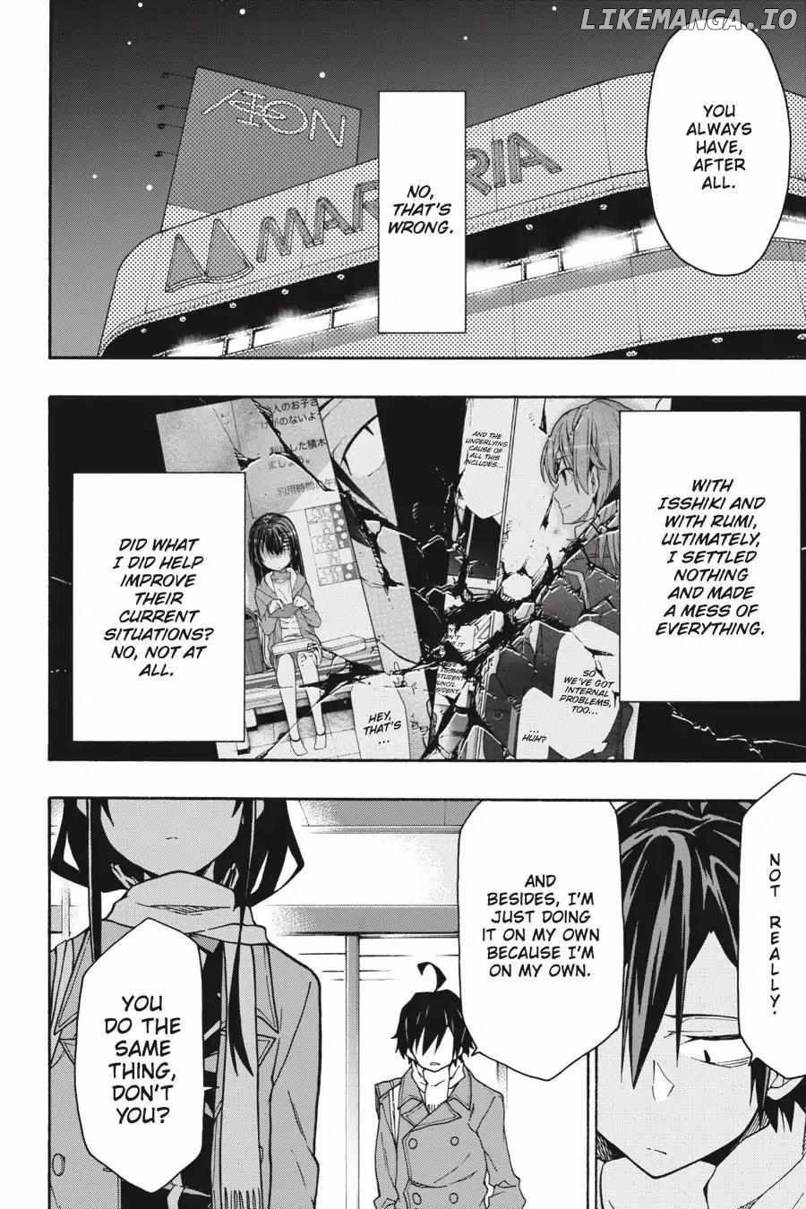 Yahari Ore no Seishun Love Come wa Machigatteiru @comic Chapter 62 - page 18