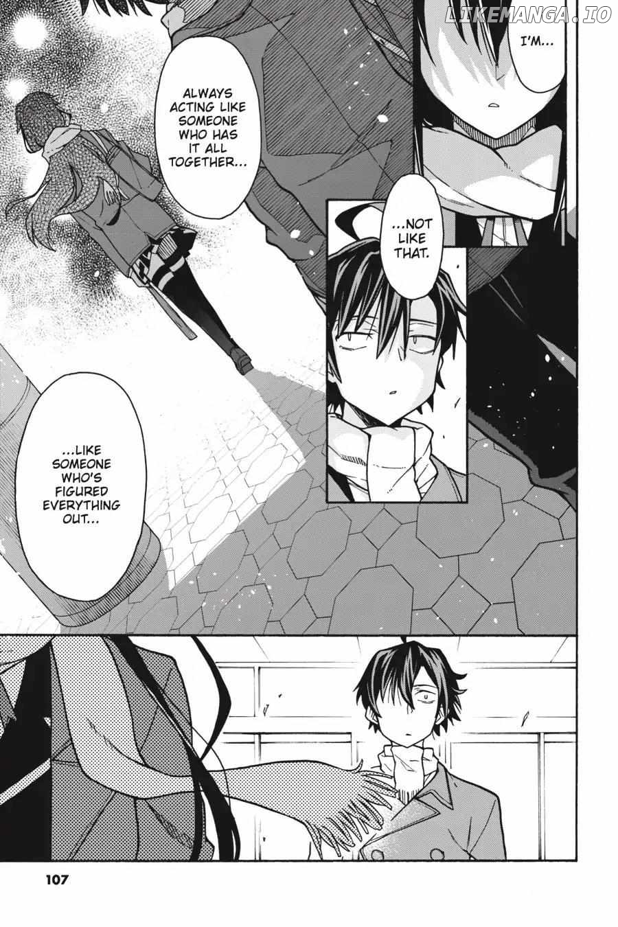 Yahari Ore no Seishun Love Come wa Machigatteiru @comic Chapter 62 - page 19