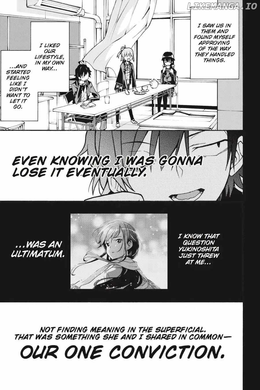 Yahari Ore no Seishun Love Come wa Machigatteiru @comic Chapter 62 - page 23