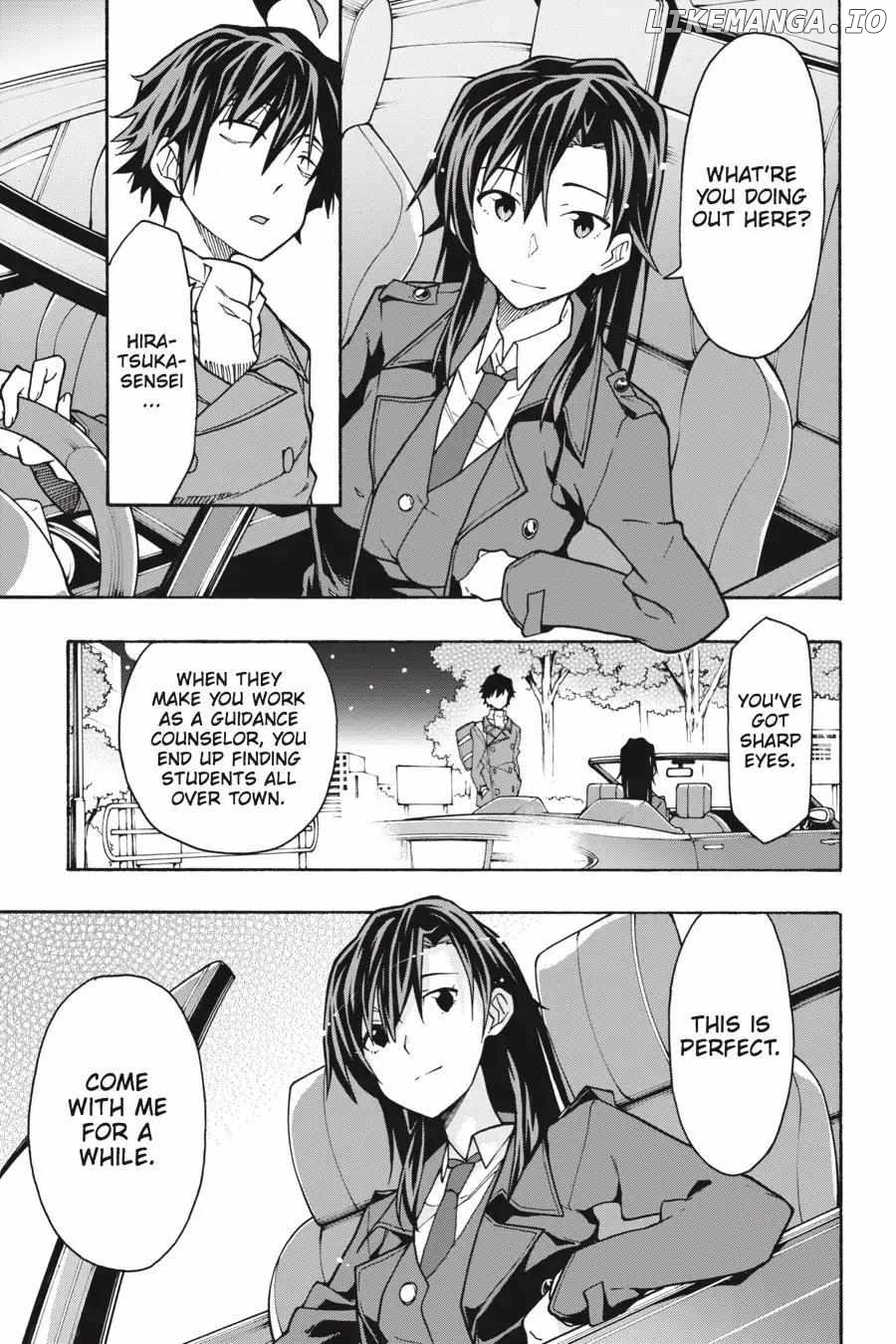 Yahari Ore no Seishun Love Come wa Machigatteiru @comic Chapter 62 - page 26