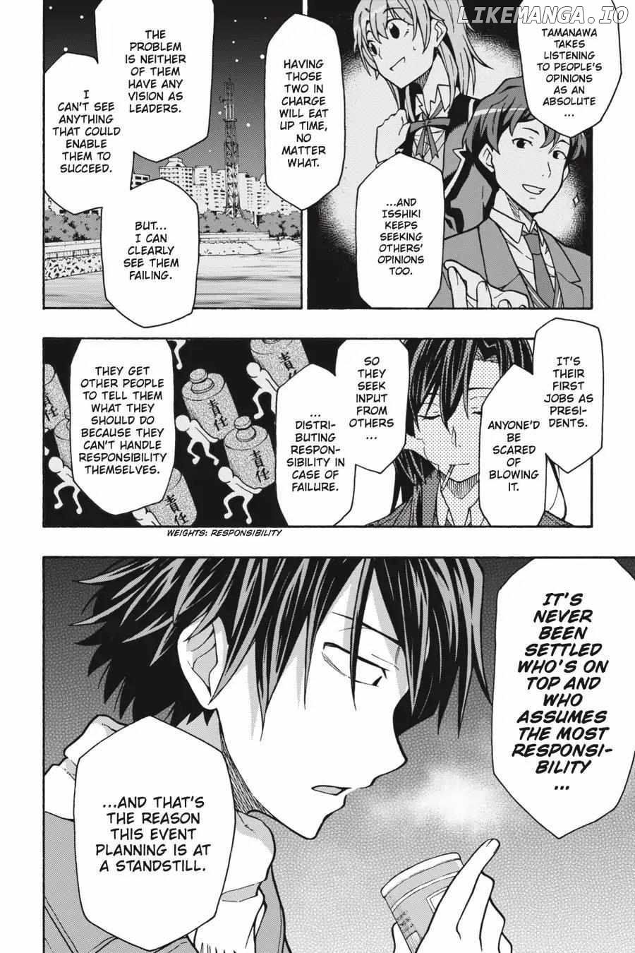 Yahari Ore no Seishun Love Come wa Machigatteiru @comic Chapter 62 - page 29
