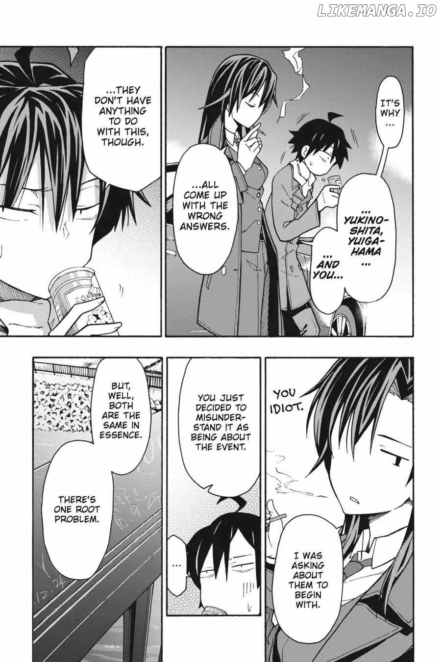 Yahari Ore no Seishun Love Come wa Machigatteiru @comic Chapter 62 - page 32