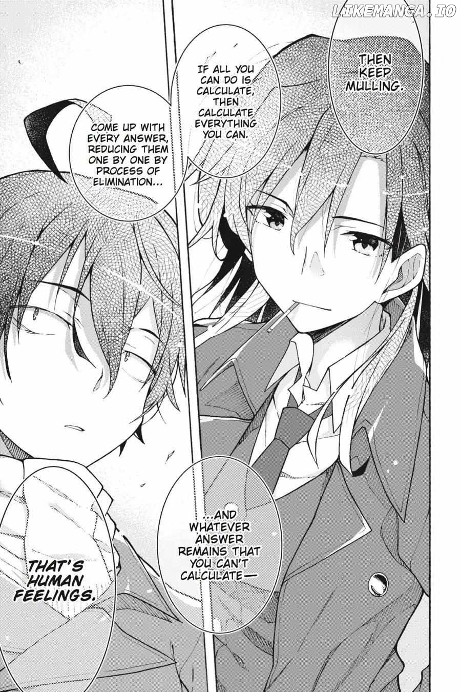 Yahari Ore no Seishun Love Come wa Machigatteiru @comic Chapter 62 - page 33