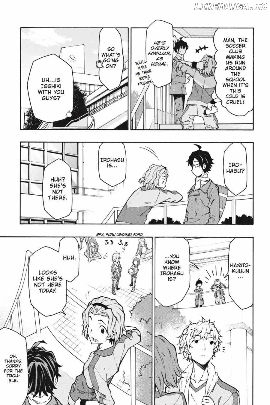 Yahari Ore no Seishun Love Come wa Machigatteiru @comic Chapter 62 - page 3