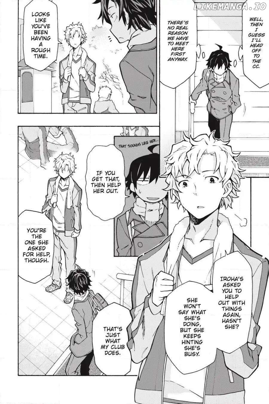 Yahari Ore no Seishun Love Come wa Machigatteiru @comic Chapter 62 - page 4